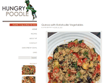 Tablet Screenshot of hungrypoodle.com